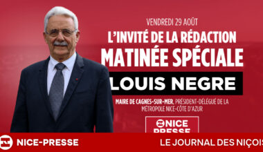 Louis Nègre grand invité de Nice-Presse vendredi, les vérités du maire de Cagnes-sur-Mer juste avant la rentrée