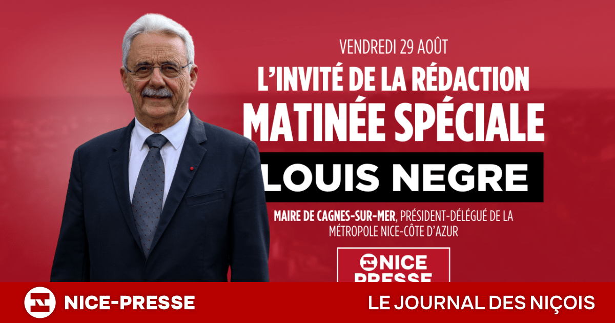 Louis Nègre grand invité de Nice-Presse vendredi, les vérités du maire de Cagnes-sur-Mer juste avant la rentrée