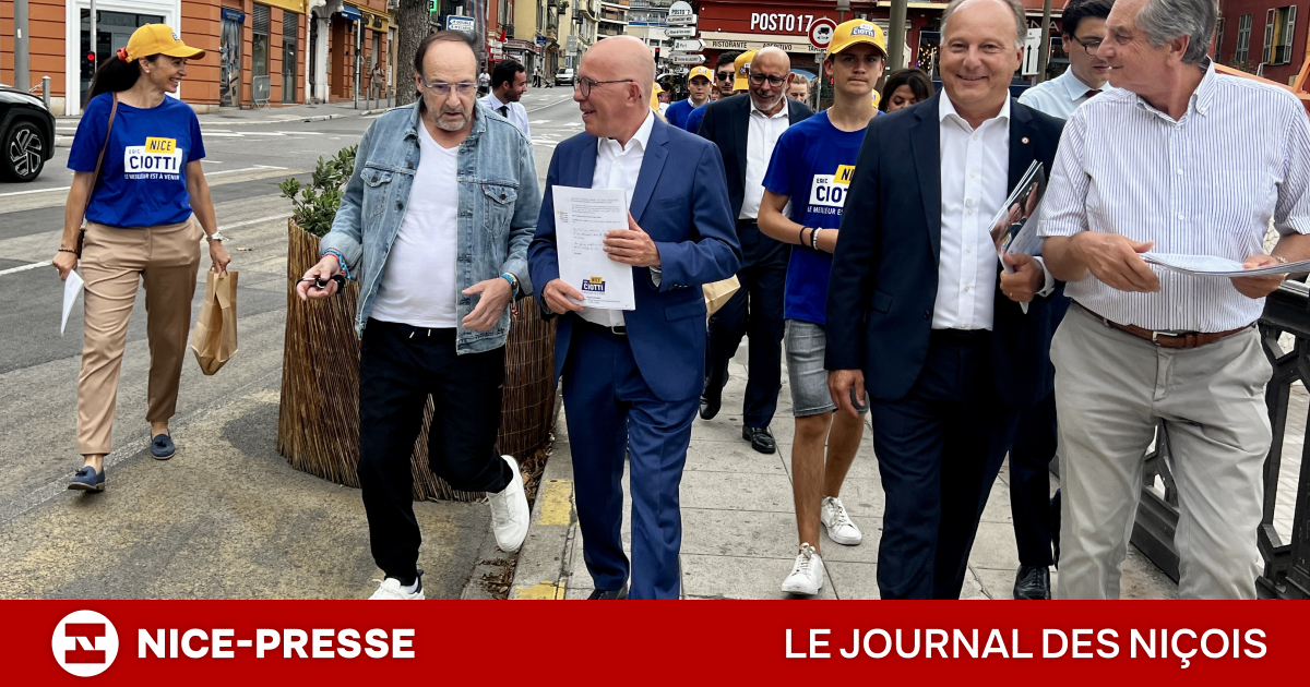à Nice, Éric Ciotti lance sa campagne du "redressement"... et de la "bienveillance"