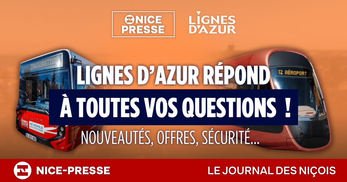 Tramway, bus, nouvelles lignes, tarifs, fraude… À Nice, le président de Lignes d'Azur répond à vos questions les plus fréquentes !