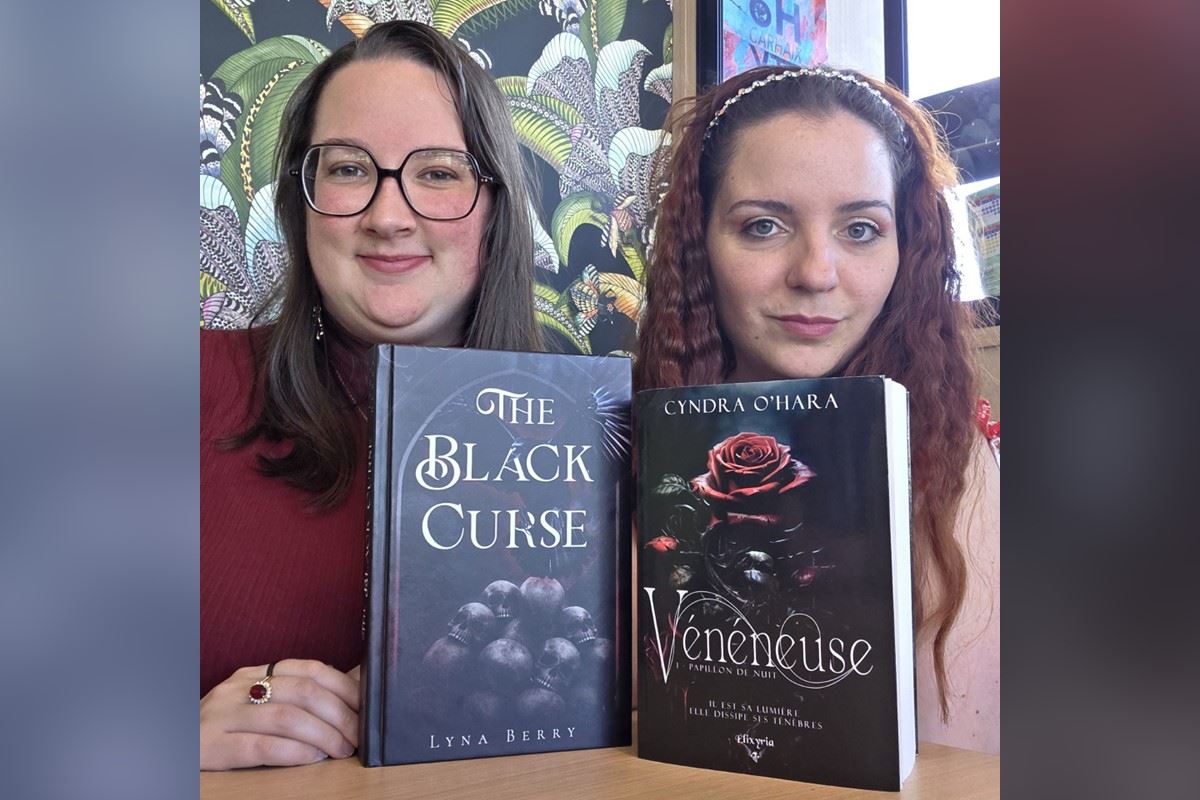 Lyna Berry et Cyndra O'Hara en dédicace à la Fnac Morlaix !