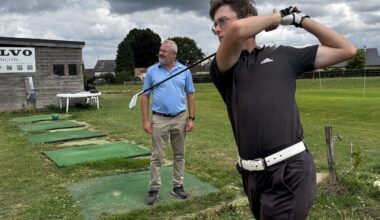 Cyrille le Ponner tient les rênes du golf de l'hippodrome d'Alençon, la passion a eu raison de cet ancien para