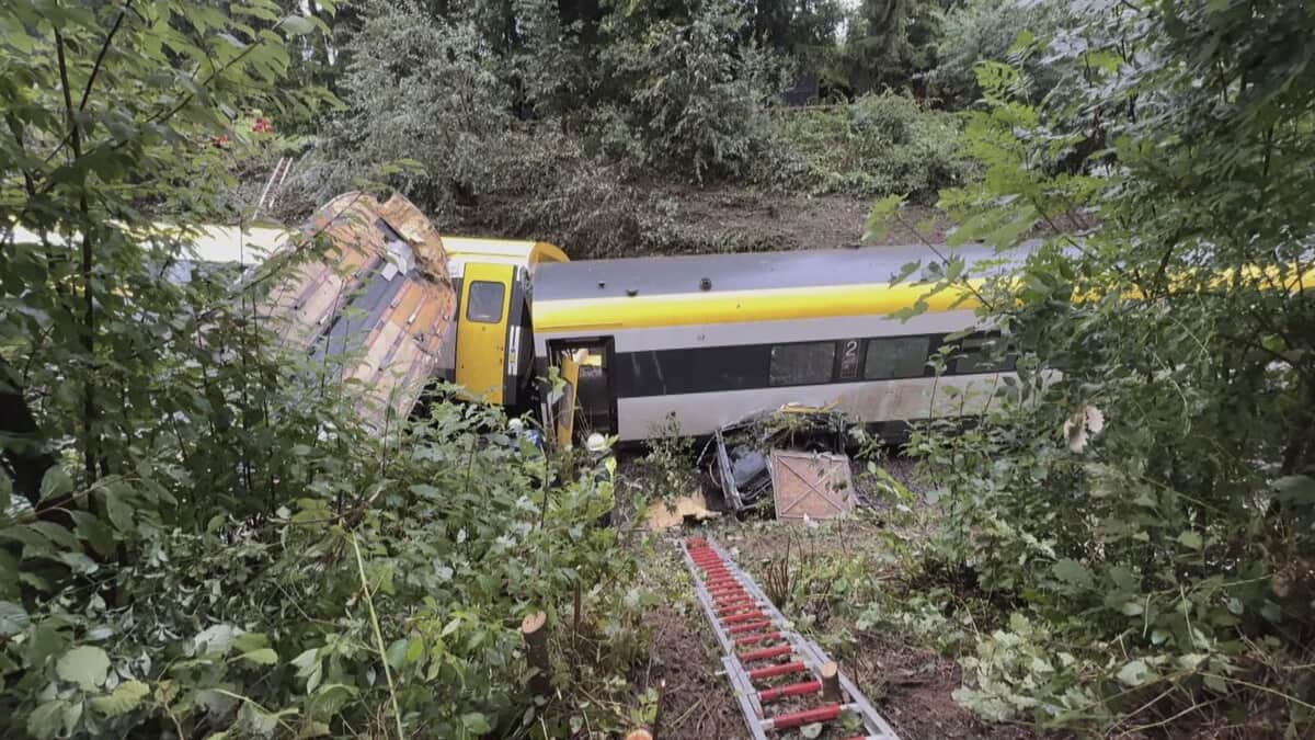 Allemagne: le déraillement d'un train probablement provoqué par un glissement de terrain