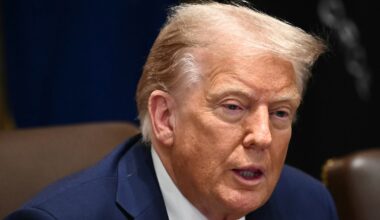 Le président américain Donald Trump à la Maison Blanche, le 26 août 2025 à Washington