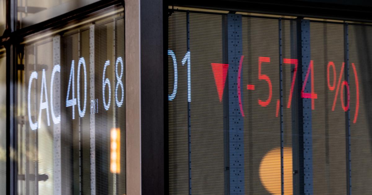 La Bourse de Paris de plus en plus nerveuse les jours de publication