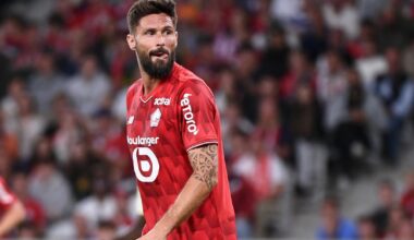 Giroud forfait pour Lorient-Lille à cause d’un pépin physique