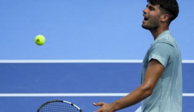 Accroché par Damir Dzumhur, Carlos Alcaraz se hisse au troisième tour du Masters 1000 de Cincinnati - L'Équipe