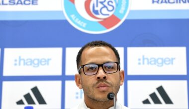 Liam Rosenior avant Racing Club de Strasbourg