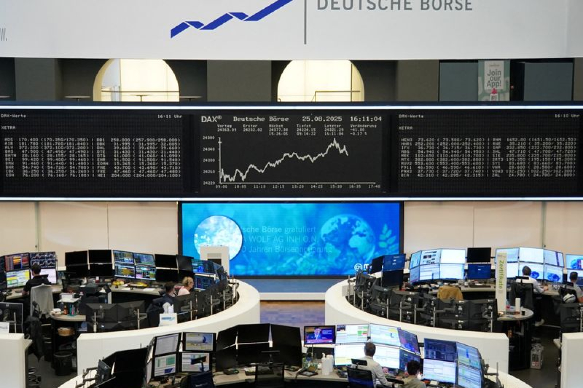L'Europe finit dans le rouge, les investisseurs freinent leur enthousiasme sur les taux américains - 25/08/2025 à 18:04