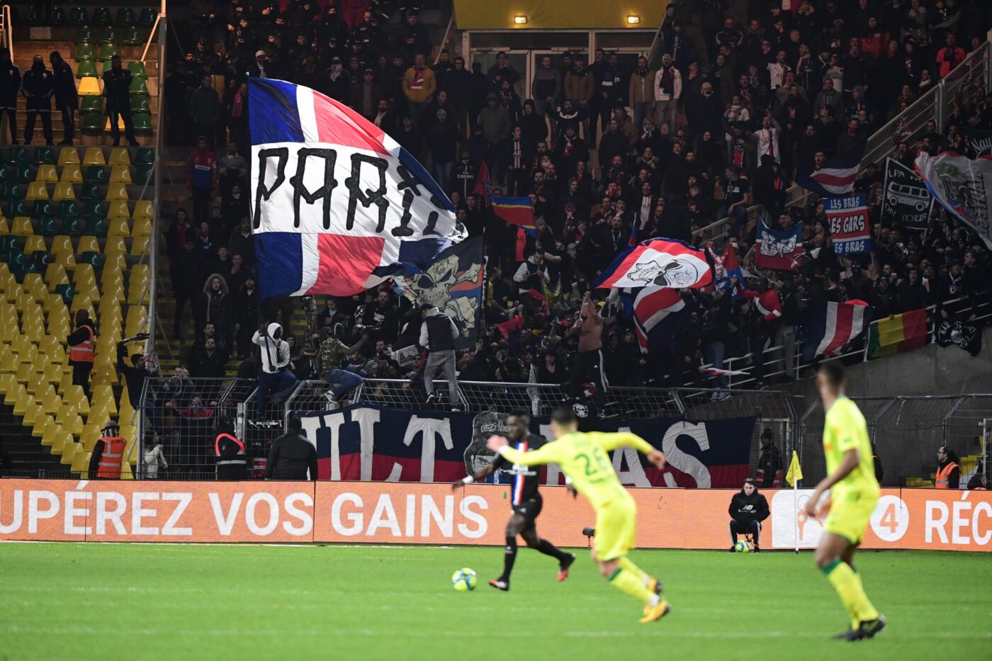 1000 supporters parisiens autorisés à se déplacer pour Nantes-PSG - Ligue 1 - J1 - Nantes-PSG