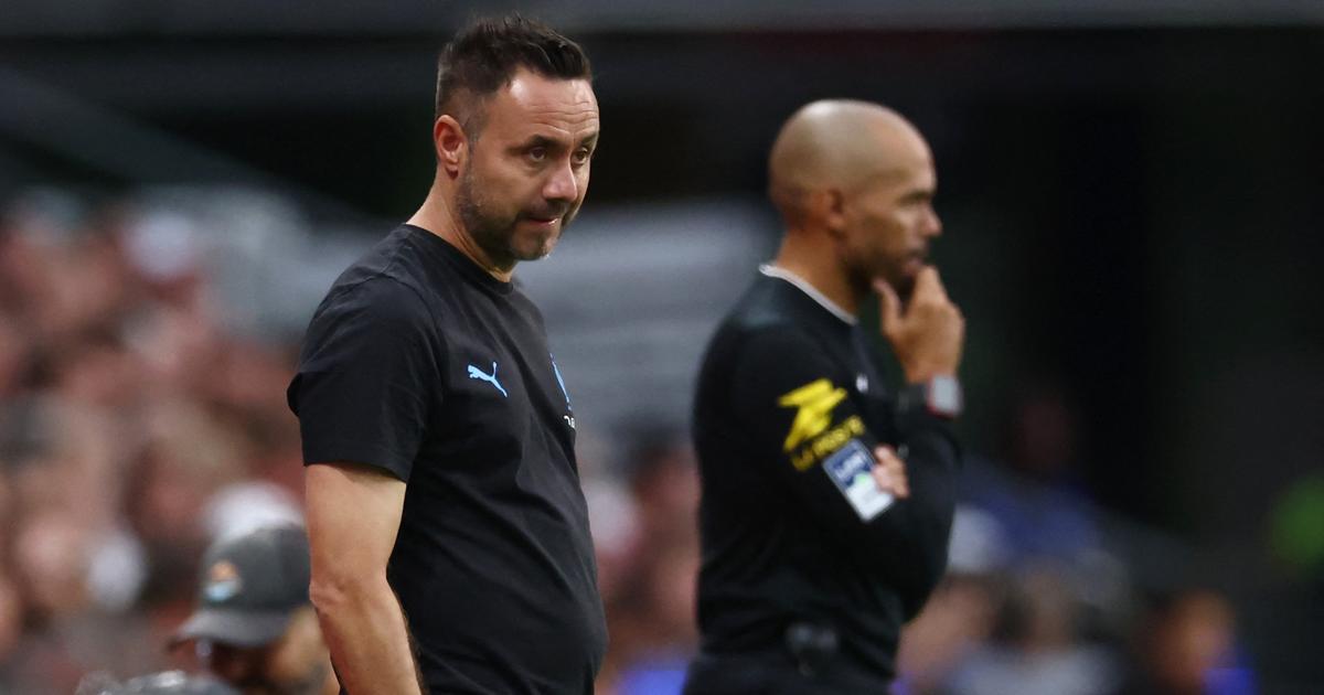 si l'OM «croit que les buts tombent du ciel...», la colère de Roberto de Zerbi
