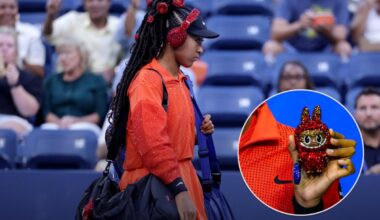 Naomi Osaka fait sensation à l'US Open avec un look scintillant et un Labubu personnalisé nommé « Billie Jean Bling »