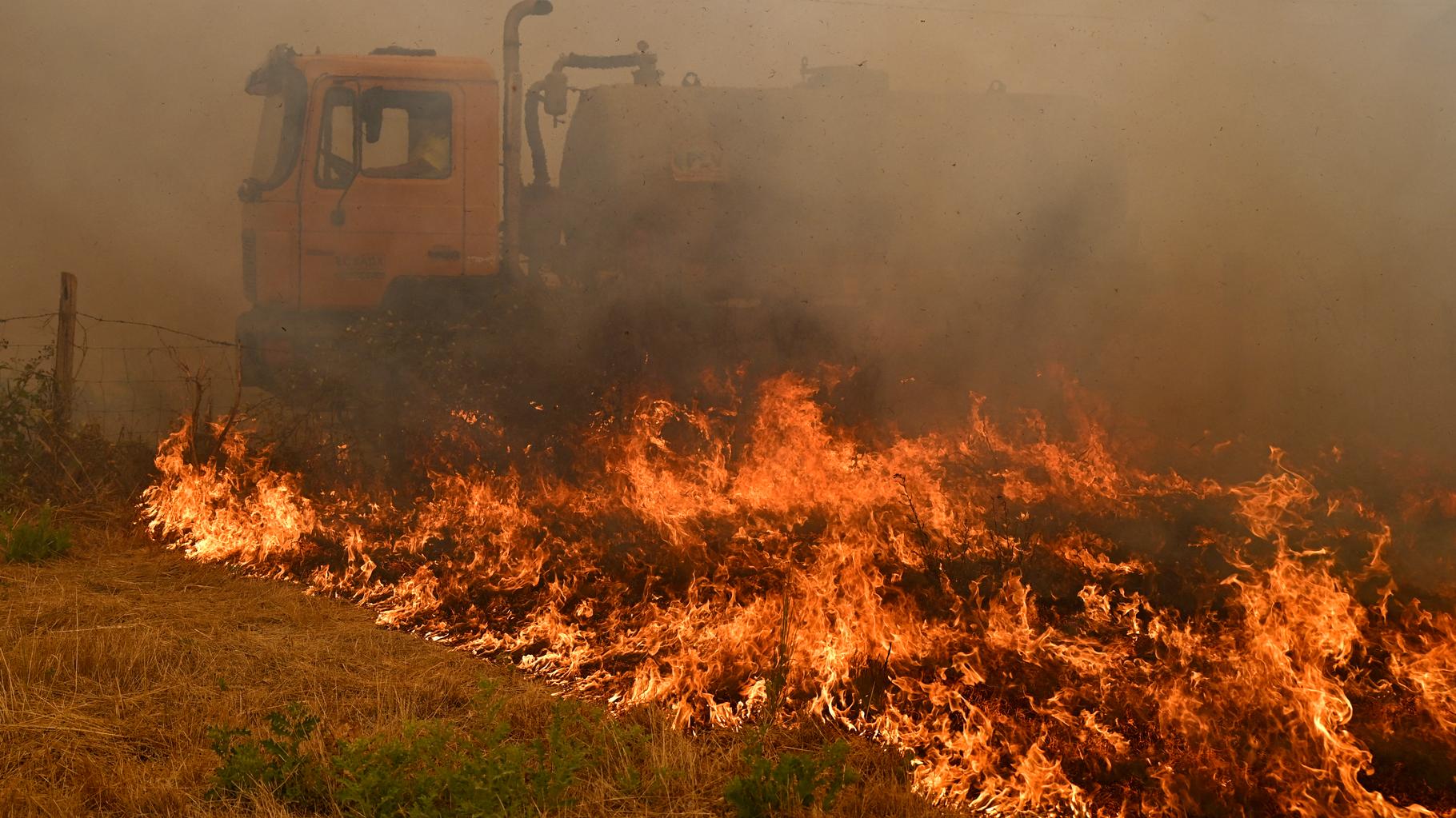 Les incendies ont brûlé une surface record en Europe depuis le début de l’année