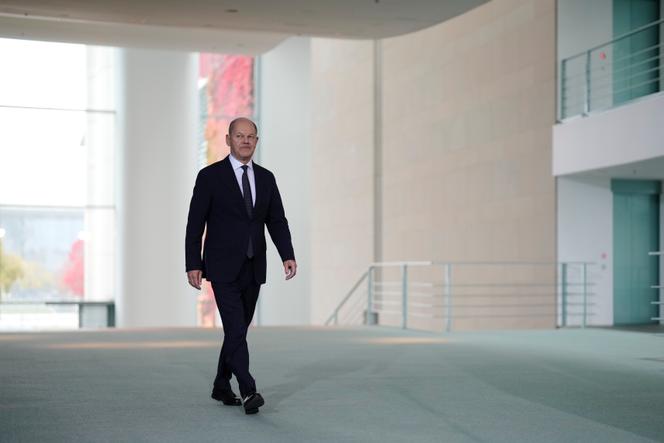 Le chancelier allemand, Olaf Scholz, à Berlin, le 6 novembre 2024.