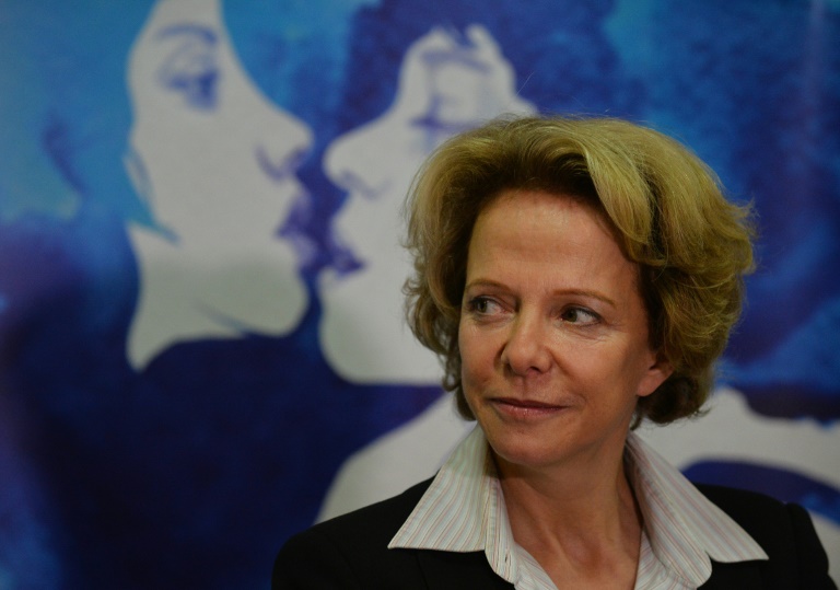 Frédérique Bredin, présidente du CNC le 29 octobre 2013 (DANIEL MIHAILESCU)