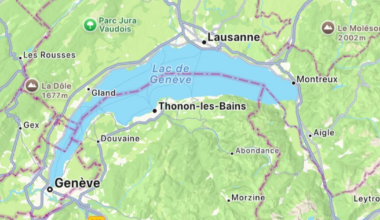 Le lac Léman rebaptisé par erreur «lac de Genève» sur l’application Plans d’Apple