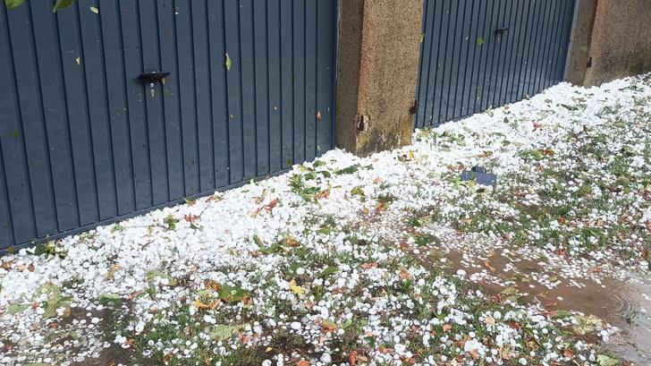 Un puissant orage de grêle s’est abattu ce mercredi 27 août en Saône-et-Loire.
