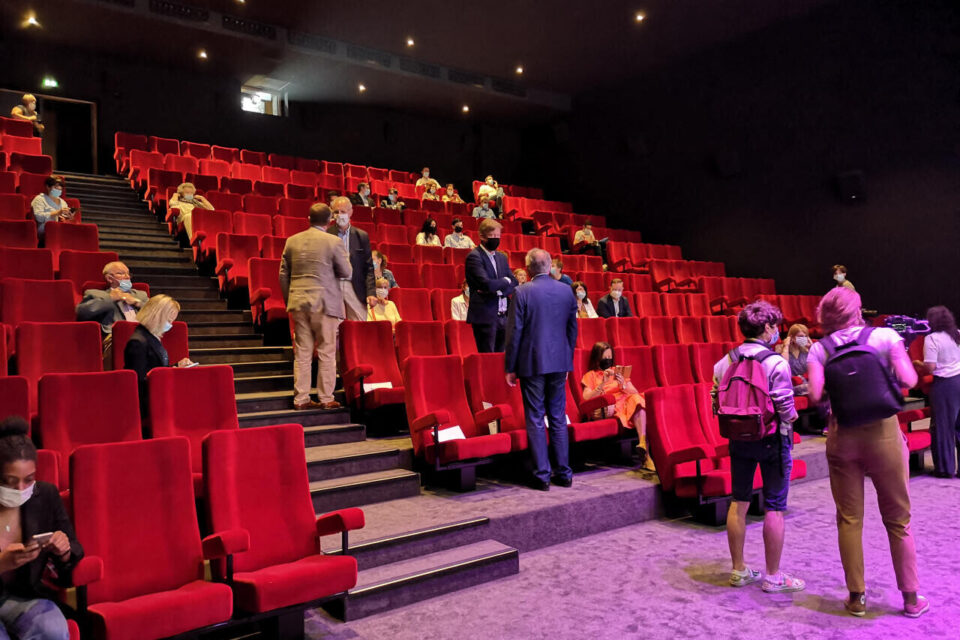Le Pont des Arts, le nouveau cinéma de Marcq-en-Baroeul, a ouvert ses portes Le Pont des arts compte 3 salles de 210, 120 et 80 places. - ciné marcq