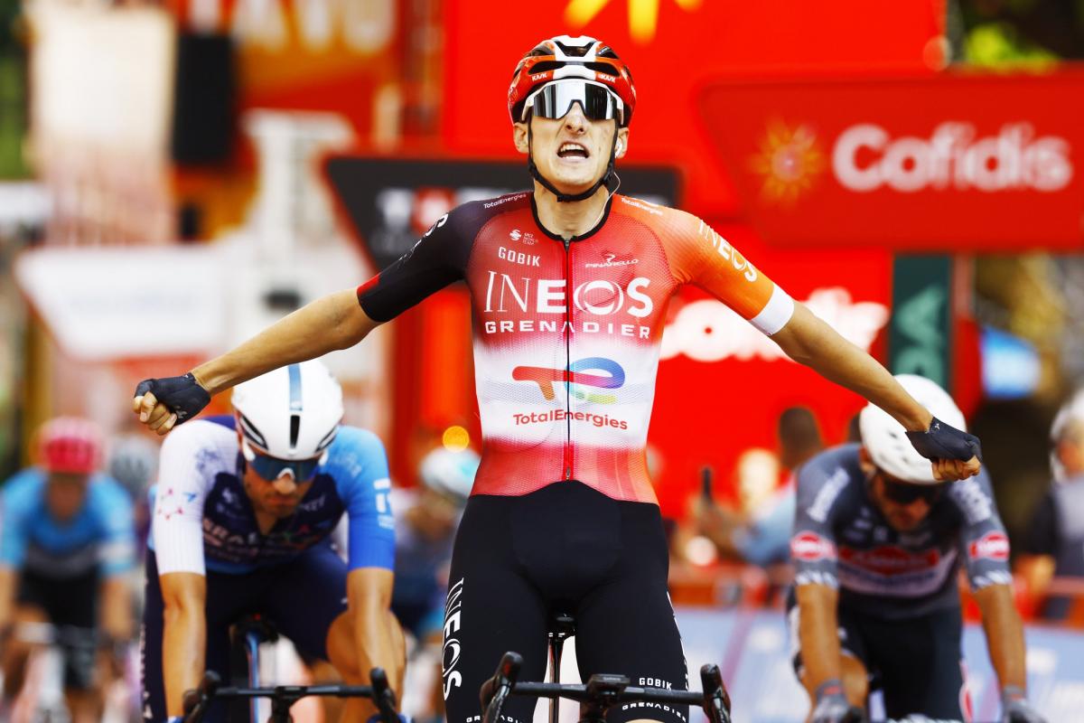 David Gaudu nouveau Maillot Rouge de la Vuelta, Ben Turner vainqueur au sprint de la 4e étape - L'Équipe