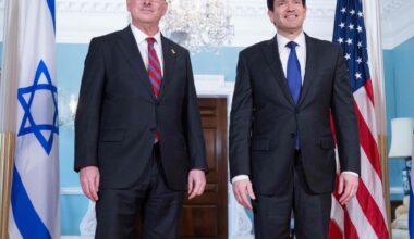 il n’y aura pas d’Etat palestinien, promet le chef de la diplomatie israélienne après un entretien avec son homologue américain à Washington