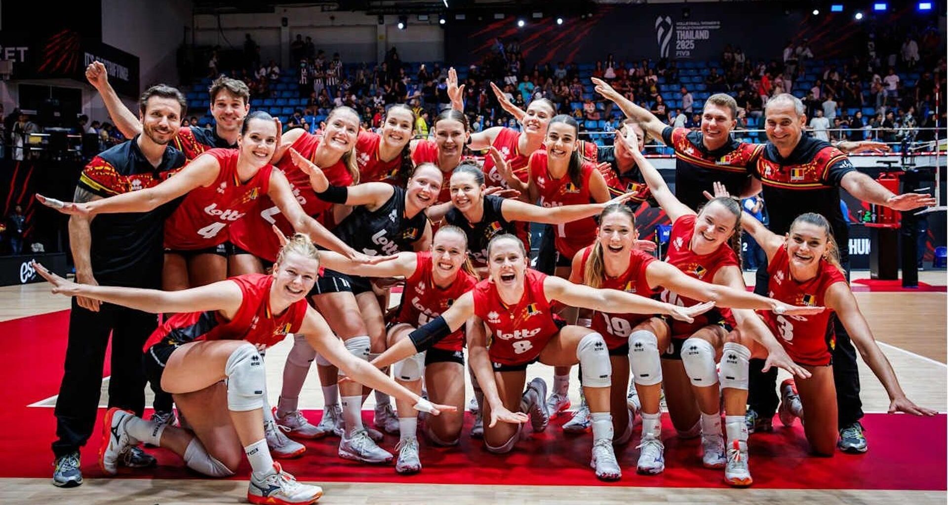 Volley-Ball : les Yellow Tigers battent la Slovaquie 3-0 et valident leur qualification pour les huitièmes de finale du championnat du monde