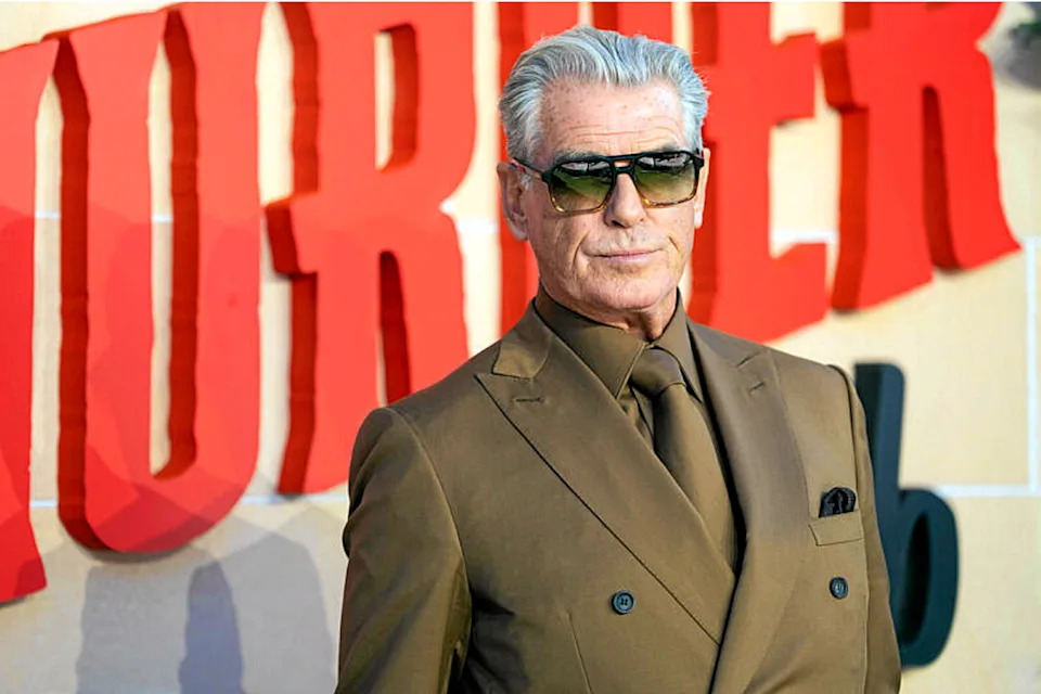 Pierce Brosnan à la première de « The Thursday Murder Club » à Londres le 21 août 2025.  - Credit:Avalon / Starface