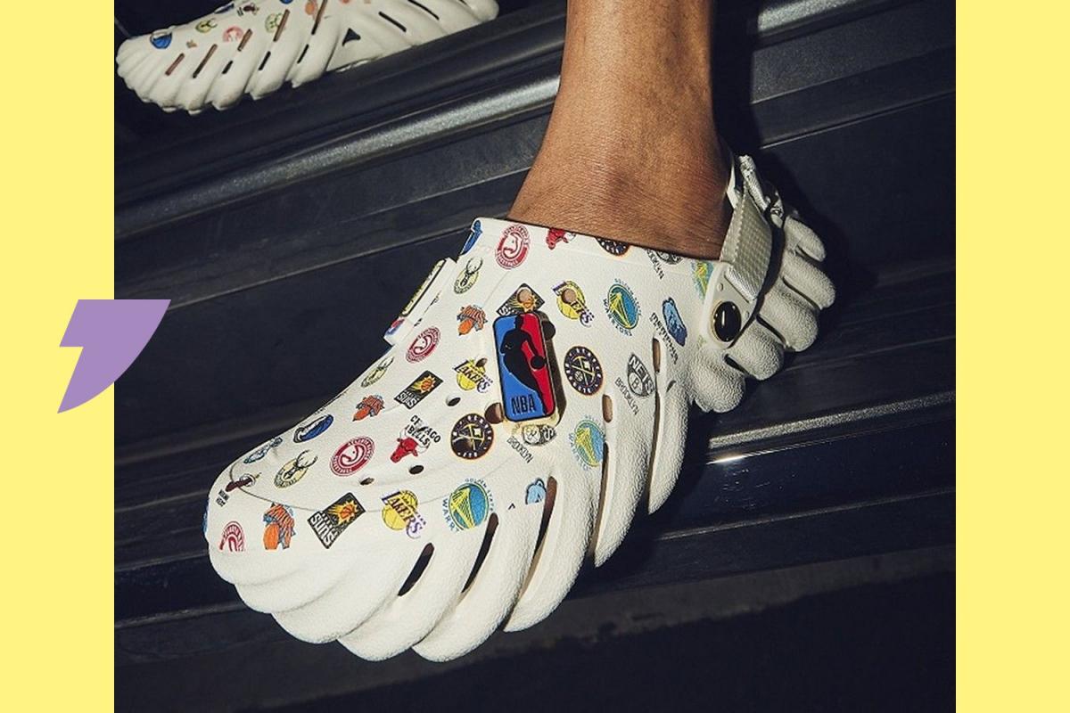 Au vestiaire la claquette ? Le sport montre les Crocs