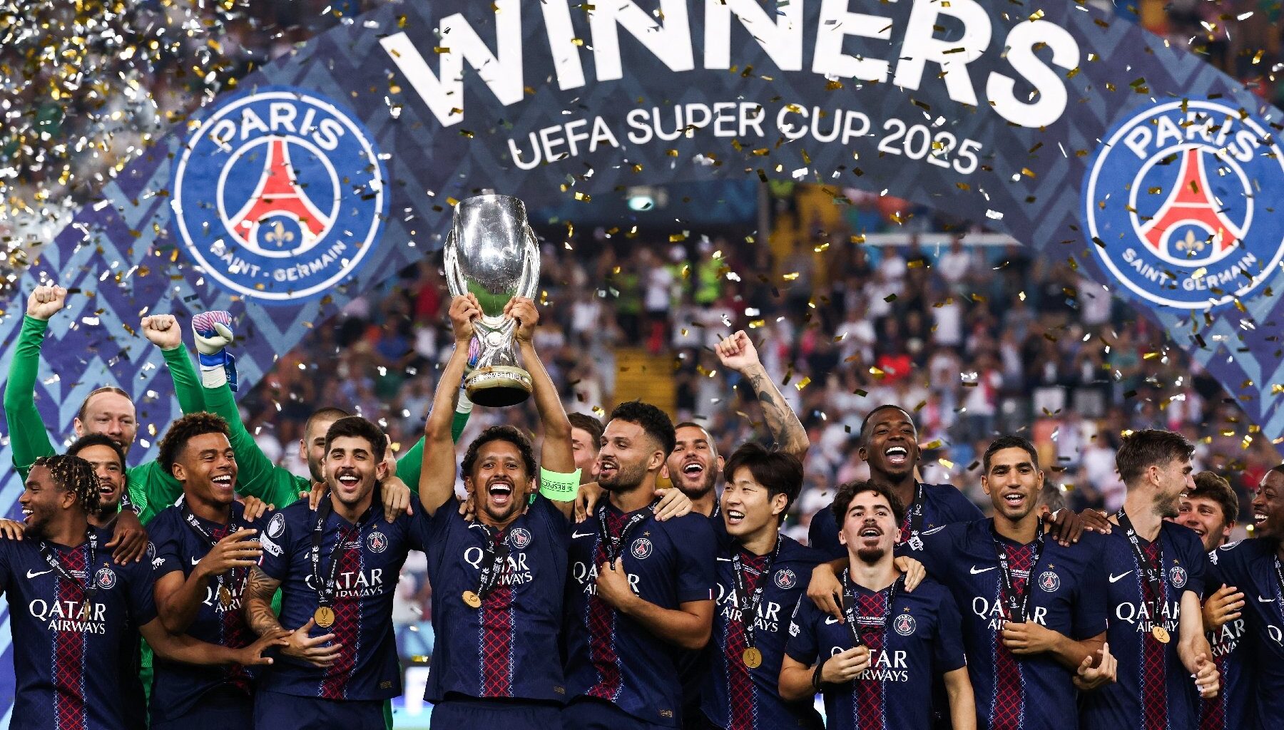 le Paris SG s'offre la Supercoupe au bout du suspense
