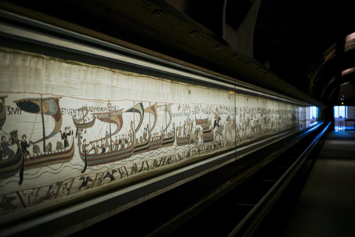 La tapisserie de Bayeux s'apprête à entreprendre un voyage délicat jusqu'à Londres