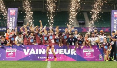 L'UBB remporte la troisième étape du Supersevens et prive Monaco du triplé à Pau