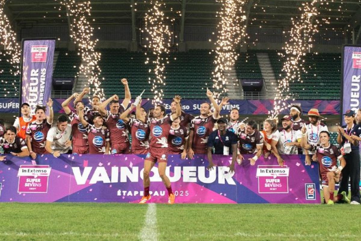 L'UBB remporte la troisième étape du Supersevens et prive Monaco du triplé à Pau
