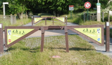 Les barrières de l’Avenue verte changent de look en Seine-Maritime : on vous dit pourquoi