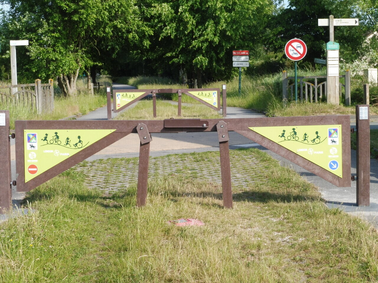 Les barrières de l’Avenue verte changent de look en Seine-Maritime : on vous dit pourquoi