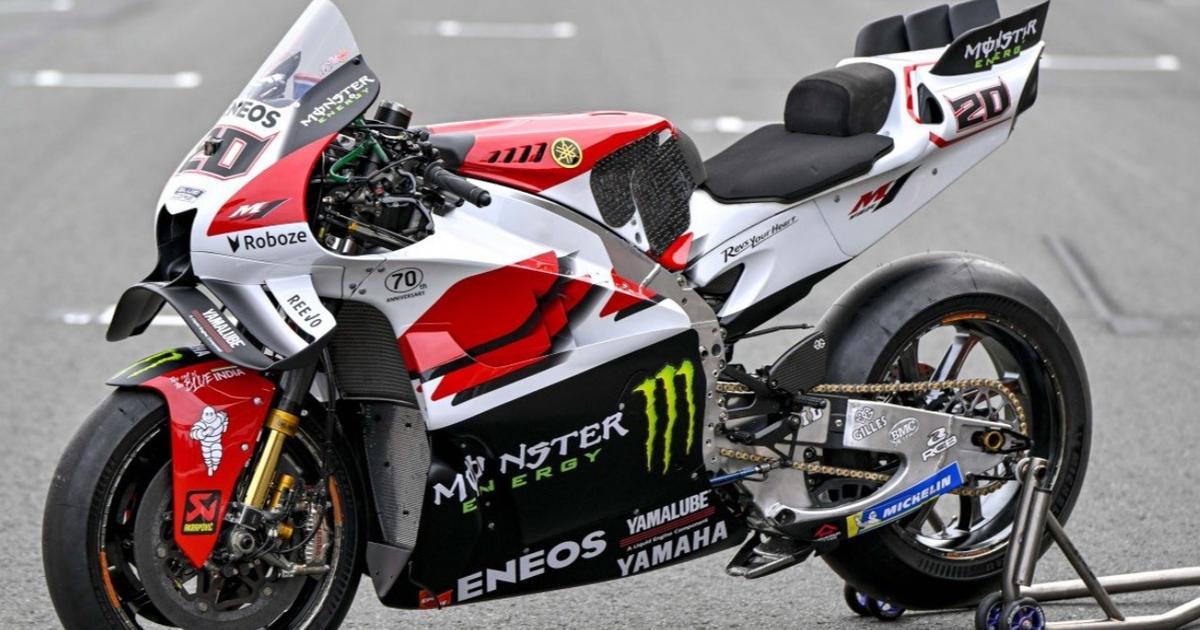 Yamaha fête ses 70 ans avec une livrée spéciale pour le Grand Prix des Pays-Bas