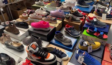 une grande vente de baskets de marque à prix cassés dès 10 euros