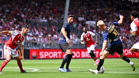 Brest et Lille se neutralisent dans un festival offensif