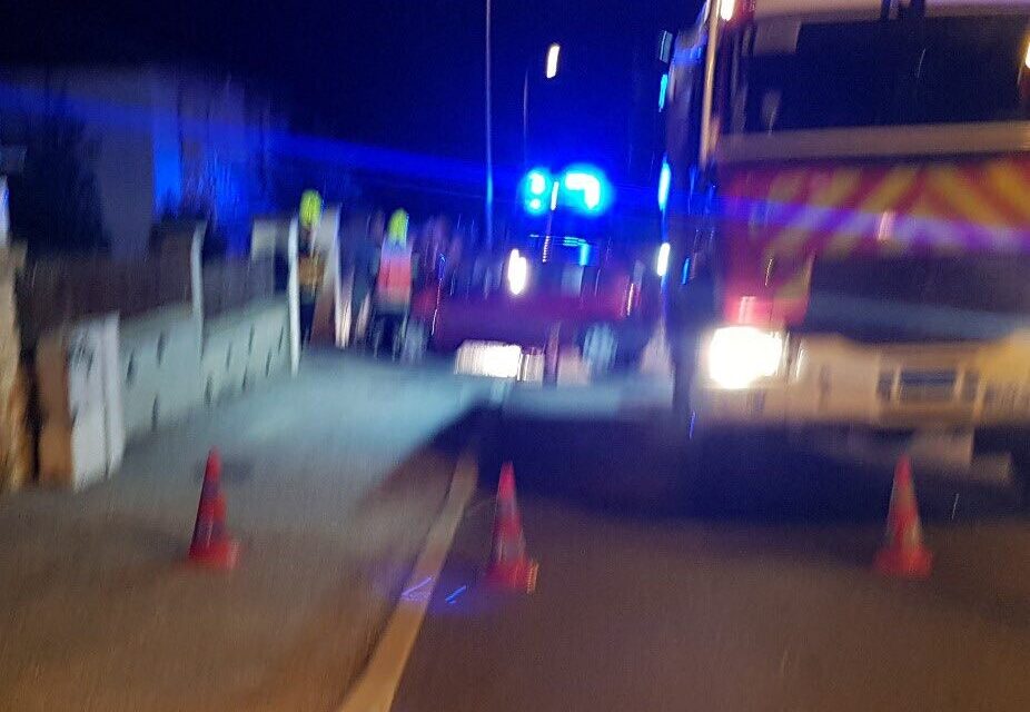 Ils ont été pris en charge par les sapeurs-pompiers et transportés pour des examens de contrôle vers l’hôpital de Firminy.