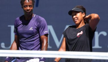Naomi Osaka à propos de Gaël Monfils, avec qui elle a joué en double à l'US Open