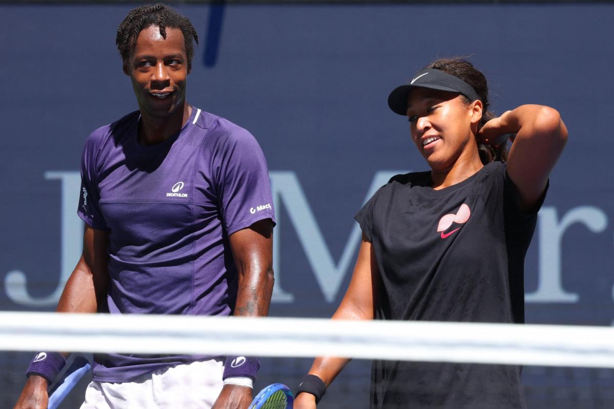 Naomi Osaka à propos de Gaël Monfils, avec qui elle a joué en double à l'US Open