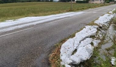 les images "impressionnantes" des orages et des dégâts en Isère