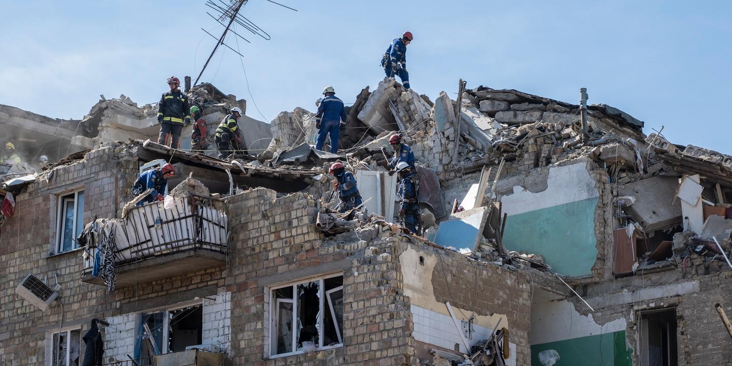 l’UE annonce de nouvelles sanctions contre la Russie, après les attaques nocturnes qui ont fait au moins 19 morts à Kiev
