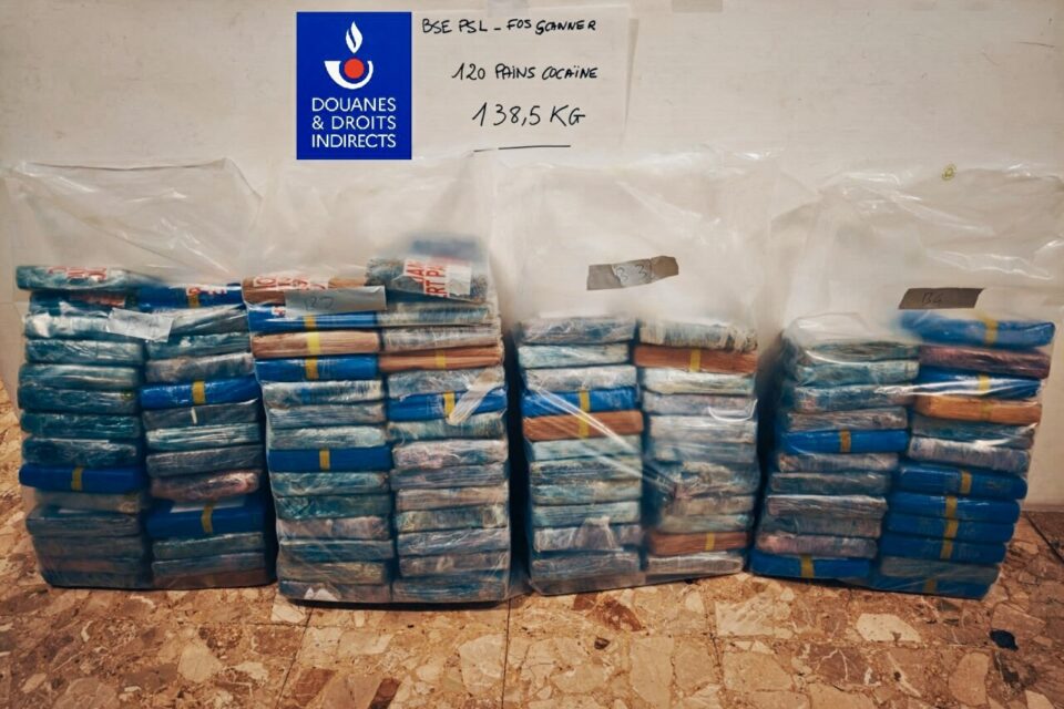 saisie drogue cocaine marseille fos juillet 2025