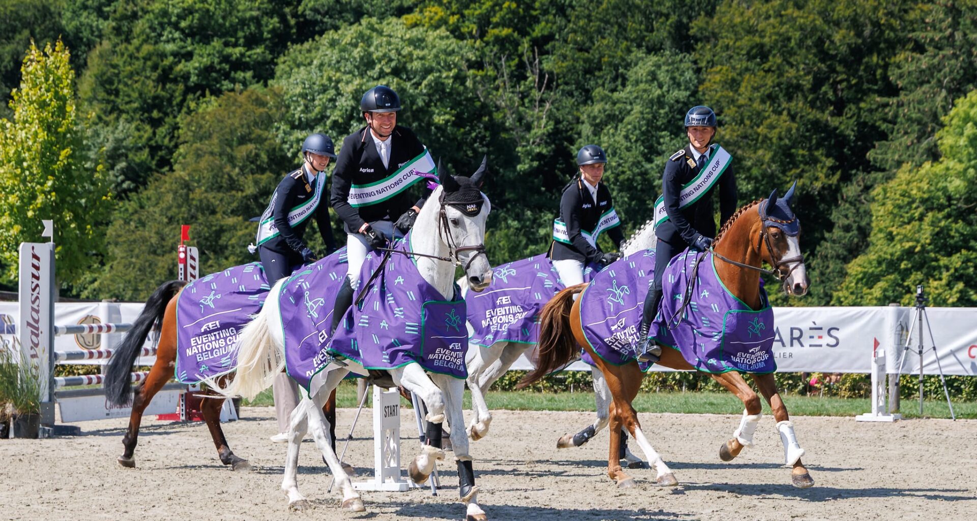 Victoire de l'Allemagne sur la Coupe des nations d'Arville