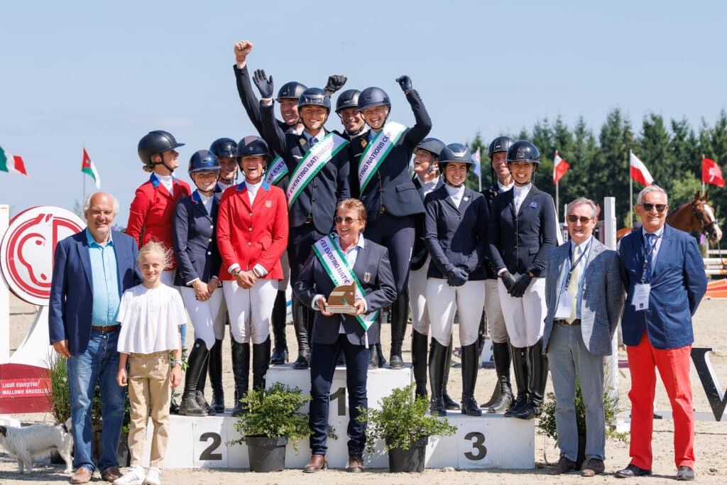Victoire de l'Allemagne sur la Coupe des nations d'Arville