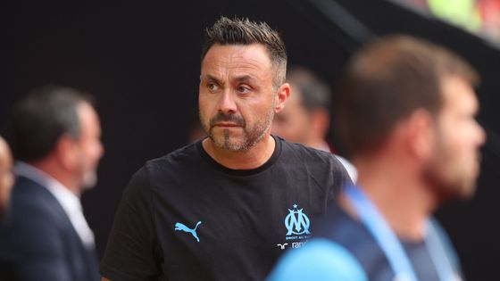 Le coach de l'OM, Roberto De Zerbi, a tenté de secouer ses joueurs après la défaite subie à Rennes (1-0).