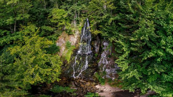 La cascade du Hohwald.