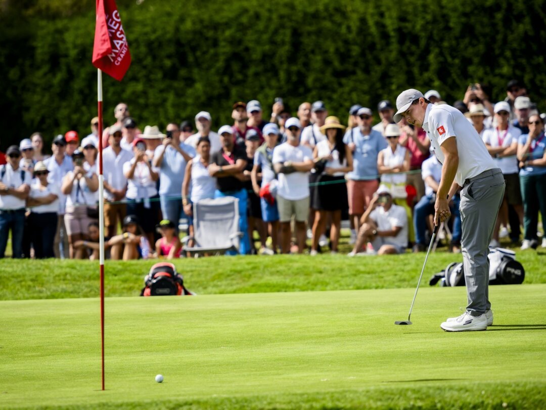 Matthew Fitzpatrick est de retour en Valais avec pour mission de rentrer dans le cercle restreint des triple vainqueurs du tournoi.