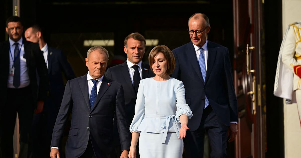 Paris, Berlin et Varsovie font front face à Poutine en Moldavie – Libération