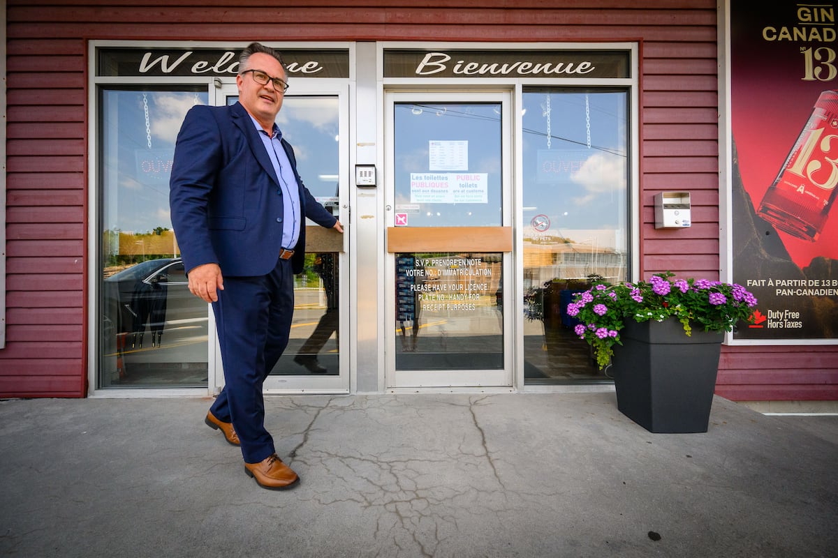 Éric Lapointe, propriétaire de la Boutique hors-taxes de la Beauce espérait un plus grand afflux de voyageurs durant les semaines de la construction pour sortir sa tête de l’eau.
