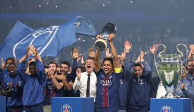 PSG-Angers (1-0) : Paris exhibe ses trophées et les célèbre avec son public